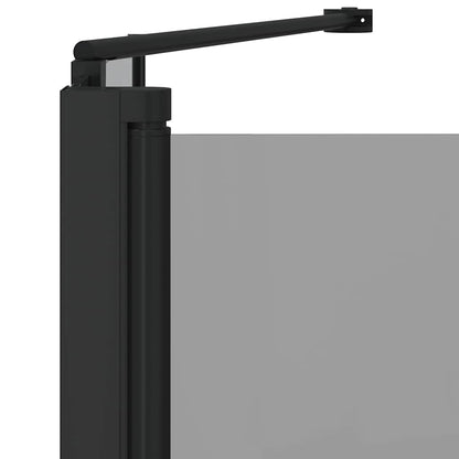 Bi-Vouw Douche Omheining Donker Transparant 120 x 67 x 129 cm