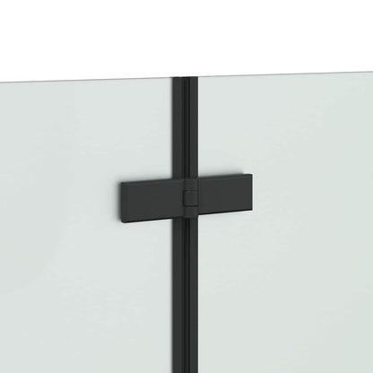 Douche Omhulsel Zwart 120 x 68 x 130 cm ESG-glas en aluminium