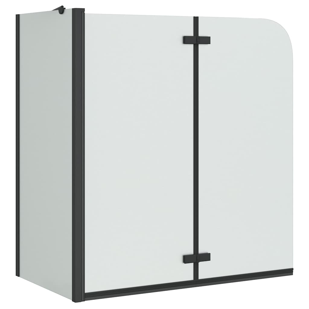 Douche Omhulsel Zwart 120 x 68 x 130 cm ESG-glas en aluminium