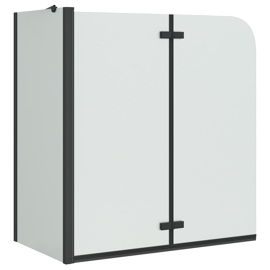 Douche Omhulsel Zwart 120 x 68 x 130 cm ESG-glas en aluminium