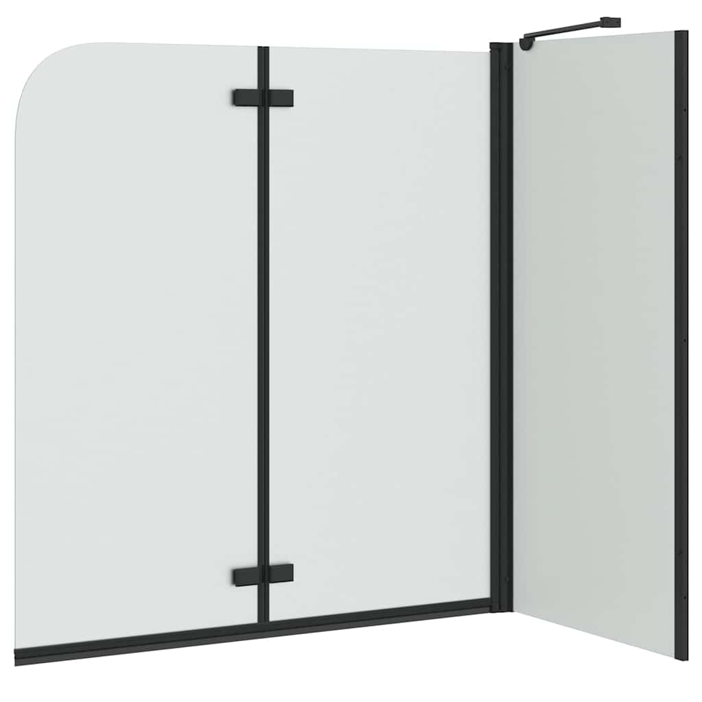 Douche Omhulsel Zwart 120 x 68 x 130 cm ESG-glas en aluminium