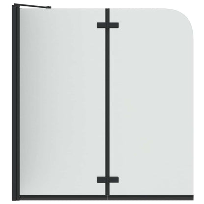 Douche Omhulsel Zwart 120 x 68 x 130 cm ESG-glas en aluminium