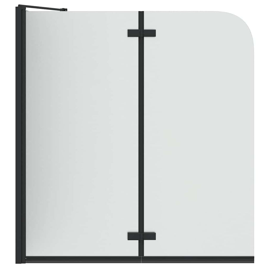 Douche Omhulsel Zwart 120 x 68 x 130 cm ESG-glas en aluminium