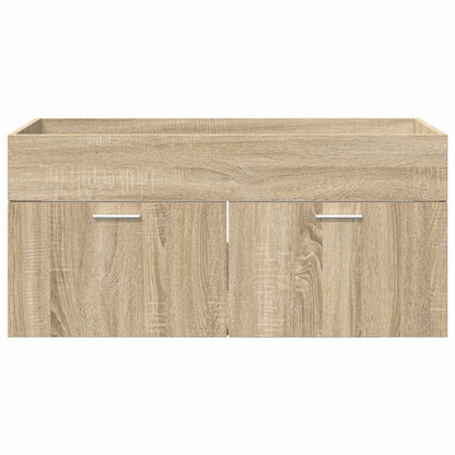 Wastafelkast Sonoma Eiken 38,5 x 100 x 46 cm Bewerkt hout