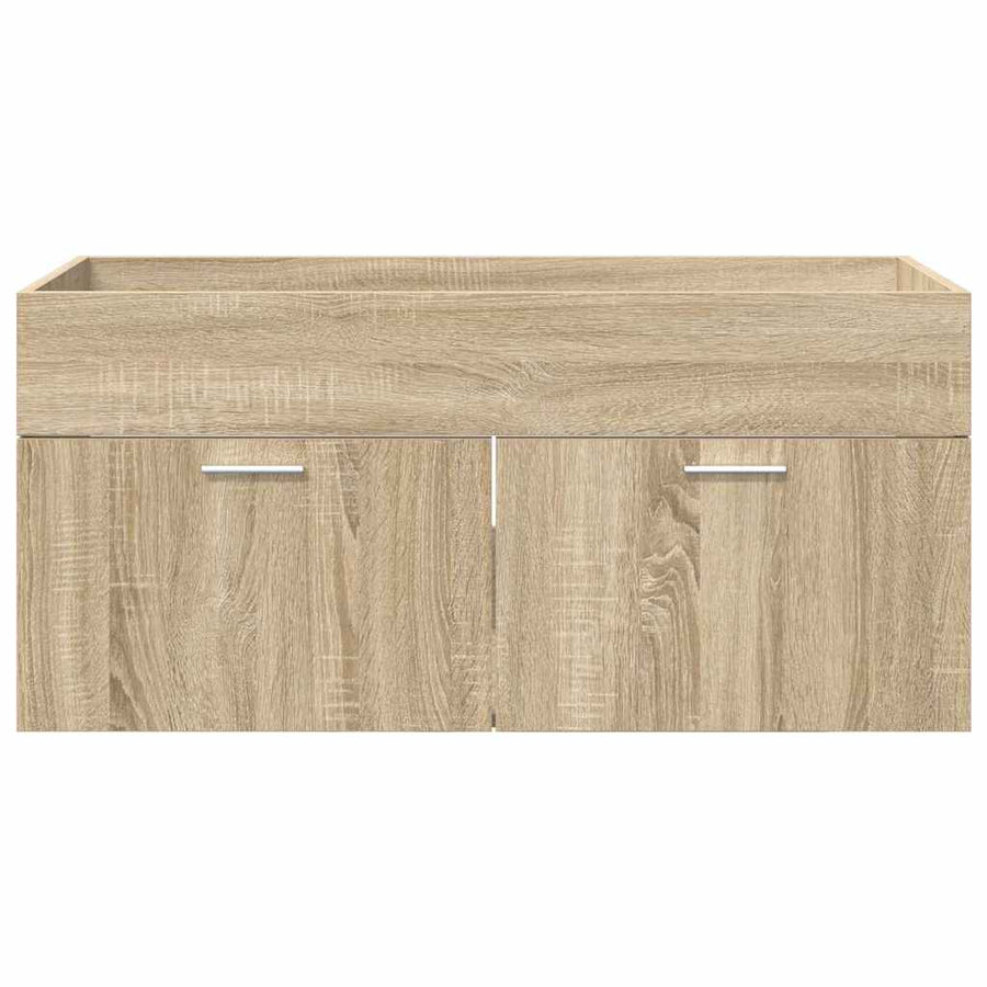 Wastafelkast Sonoma Eiken 38,5 x 100 x 46 cm Bewerkt hout