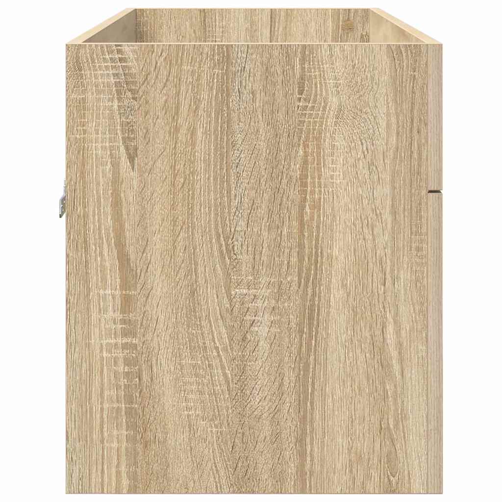 Wastafelkast Sonoma Eiken 38,5 x 100 x 46 cm Bewerkt hout