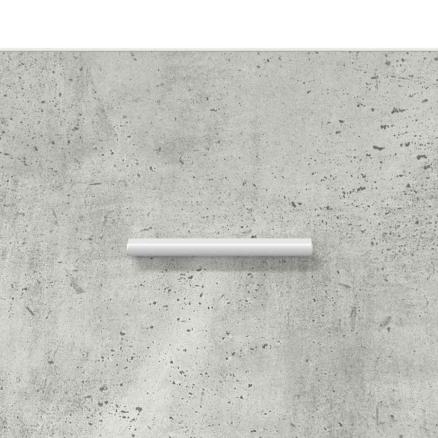 Wastafelkast Beton Grijs 38,5 x 100 x 46 cm Bewerkt hout