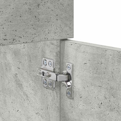 Wastafelkast Beton Grijs 38,5 x 100 x 46 cm Bewerkt hout