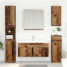 Bathroom Sink Cabinet with Storage with Door Reclaimed Wood Engineered Wood