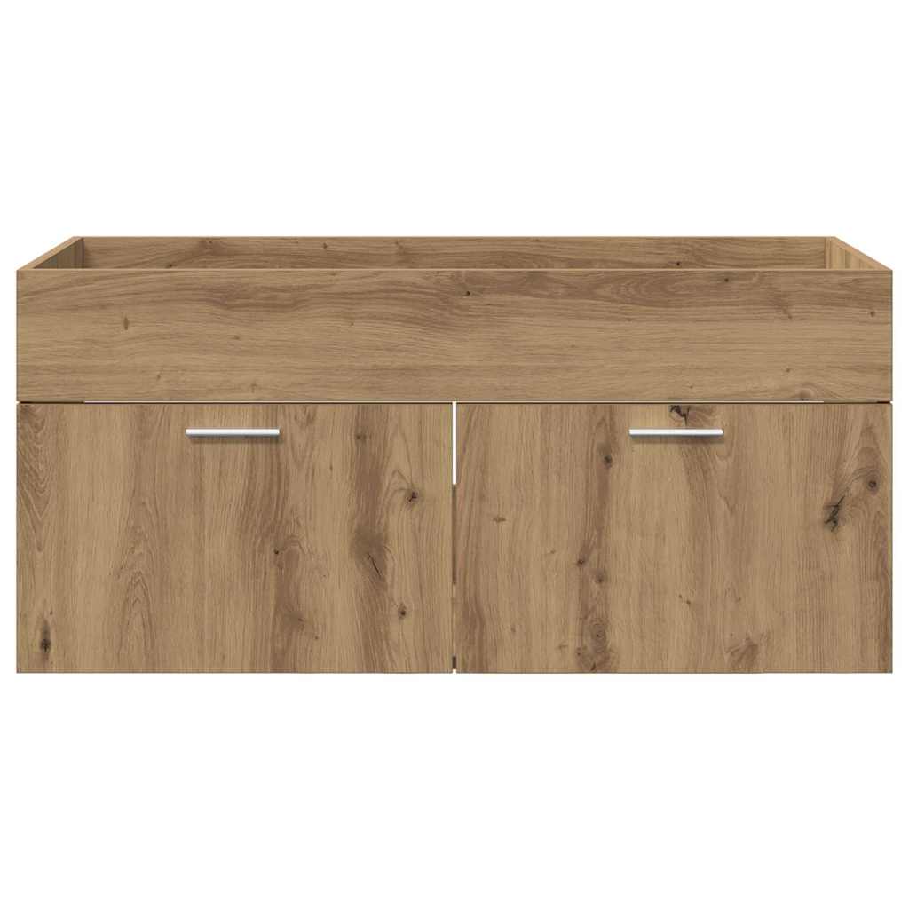 Wastafelkast Artisan Eiken 38,5 x 100 x 46 cm Bewerkt hout