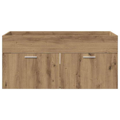 Wastafelkast Artisan Eiken 38,5 x 100 x 46 cm Bewerkt hout