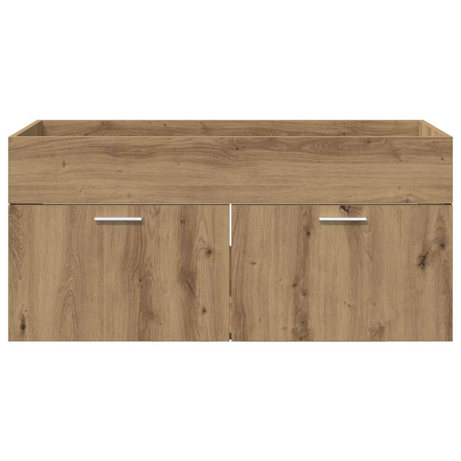 Wastafelkast Artisan Eiken 38,5 x 100 x 46 cm Bewerkt hout