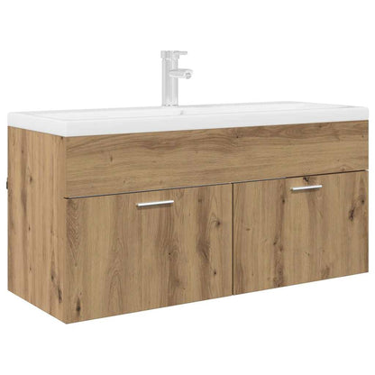 Wastafelkast Artisan Eiken 38,5 x 100 x 46 cm Bewerkt hout