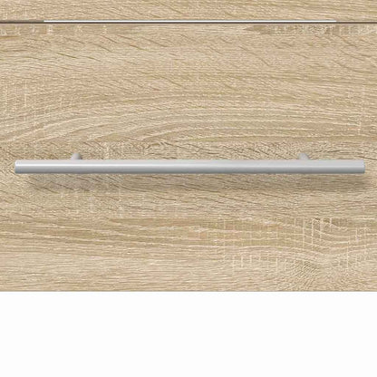 Wastafelkast Sonoma Eiken 38,5 x 41 x 48 cm Bewerkt hout