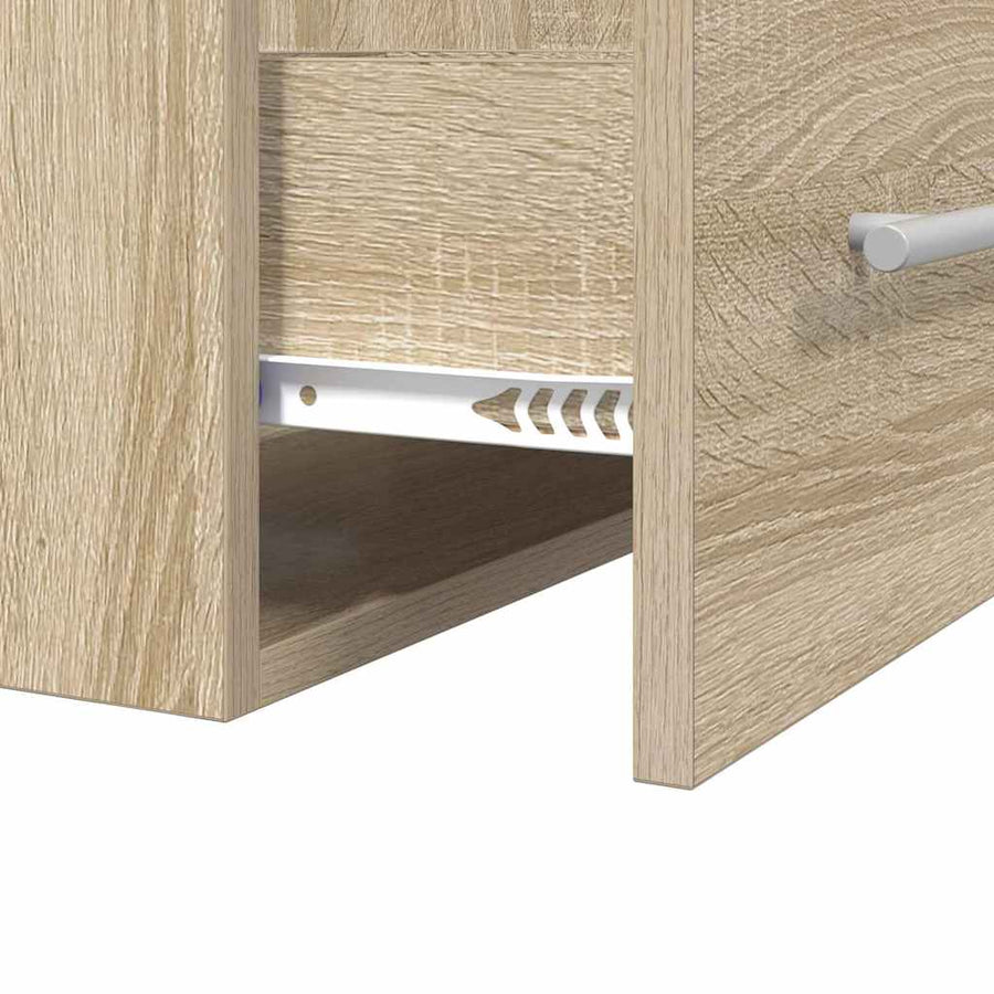 Wastafelkast Sonoma Eiken 38,5 x 41 x 48 cm Bewerkt hout