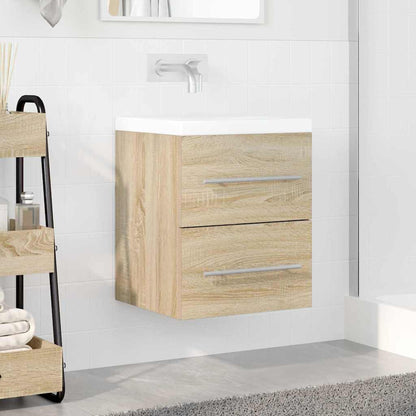 Wastafelkast Sonoma Eiken 38,5 x 41 x 48 cm Bewerkt hout