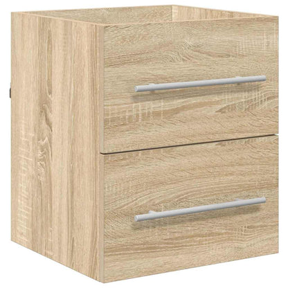 Wastafelkast Sonoma Eiken 38,5 x 41 x 48 cm Bewerkt hout