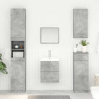 Washbasin Cabinet Concrete Grey 38.5 x 41 x 48 cm Engineered wood