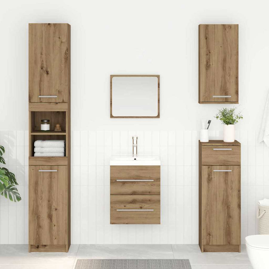 Wastafelkast Artisan Eiken 38,5 x 41 x 48 cm Bewerkt hout