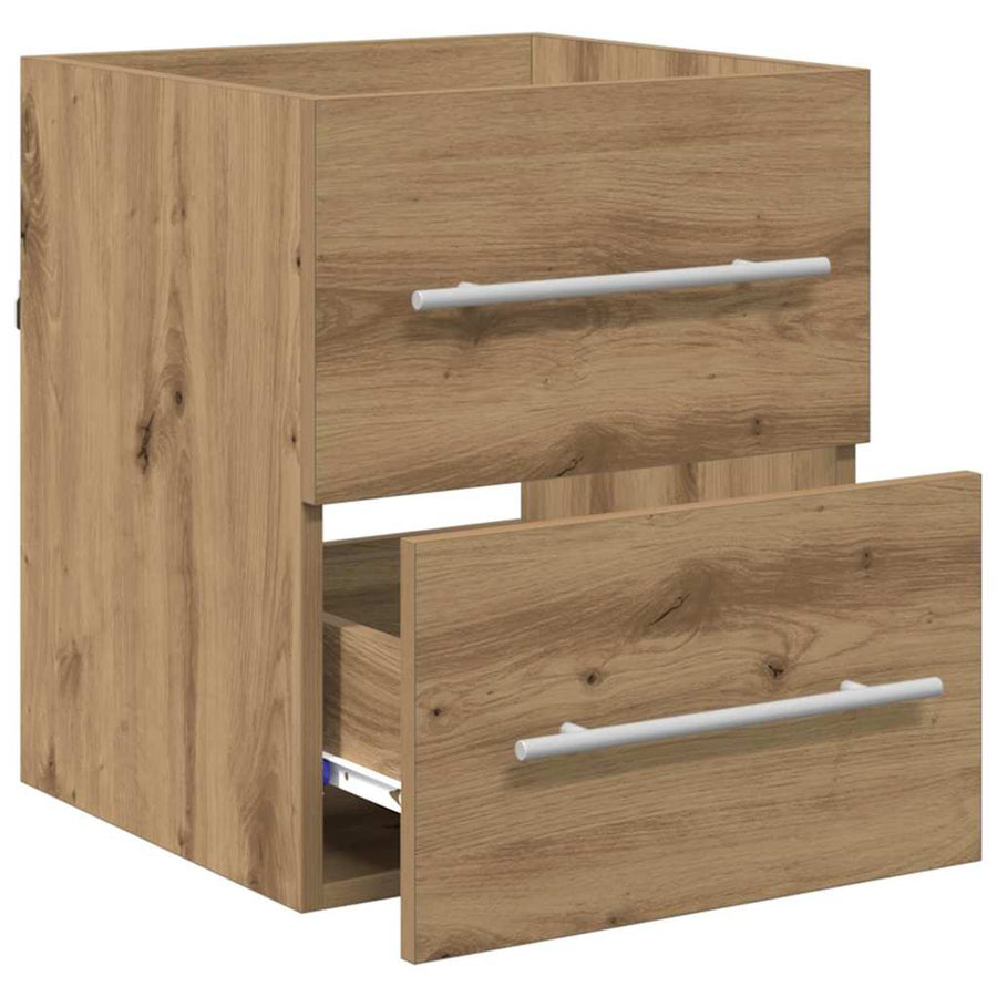 Wastafelkast Artisan Eiken 38,5 x 41 x 48 cm Bewerkt hout