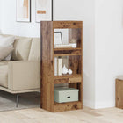 Boekenkast 40x30x103 cm bewerkt hout