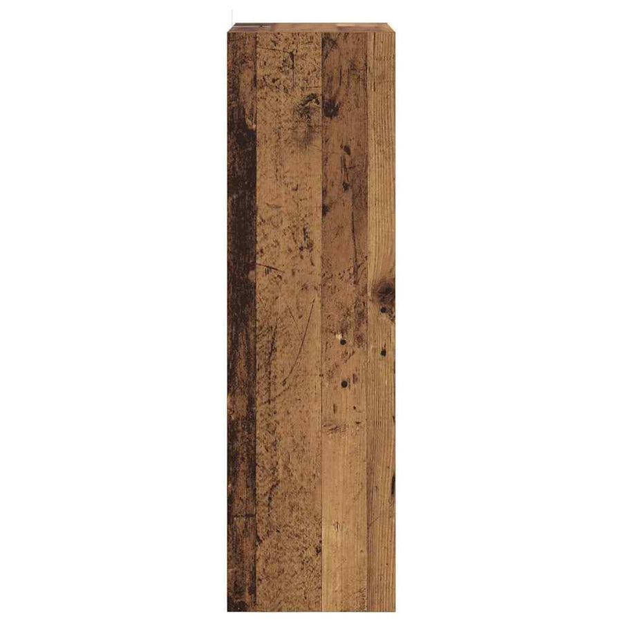 Boekenkast Oud hout 40 x 30 x 103 cm Bewerkt hout