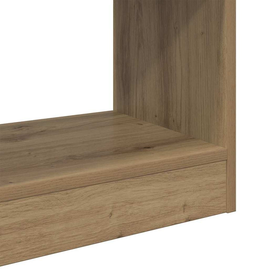 Boekenkast artisanaal eikenkleurig 40 x 30 x 103 cm