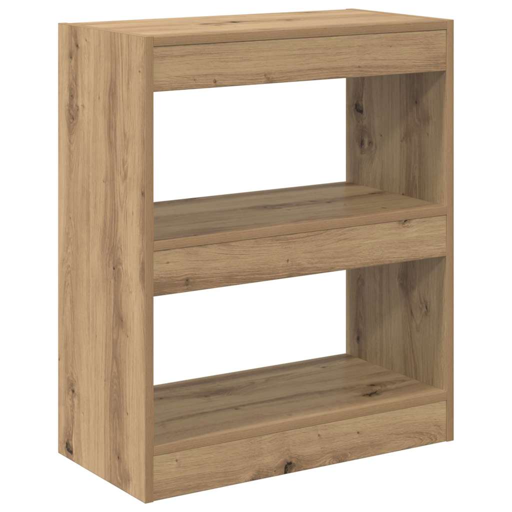 Boekenkast Artisan Eiken 60 x 30 x 72 cm Bewerkt hout