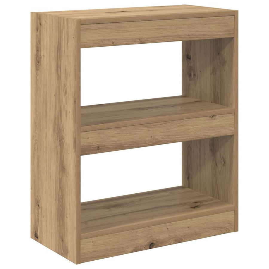Boekenkast Artisan Eiken 60 x 30 x 72 cm Bewerkt hout