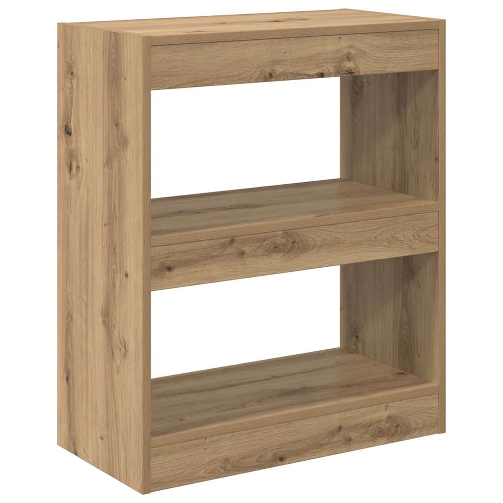 Boekenkast Artisan Eiken 60 x 30 x 72 cm Bewerkt hout