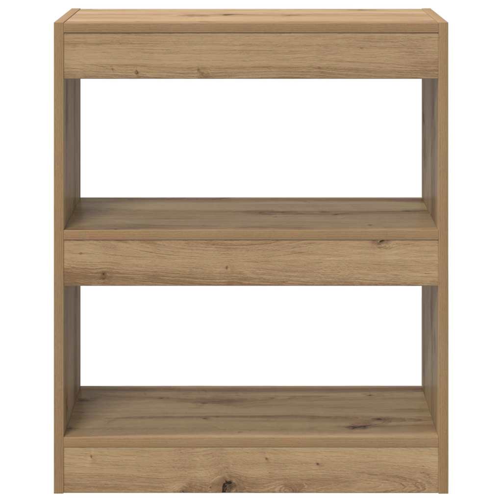 Boekenkast Artisan Eiken 60 x 30 x 72 cm Bewerkt hout