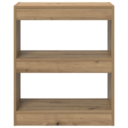 Boekenkast Artisan Eiken 60 x 30 x 72 cm Bewerkt hout