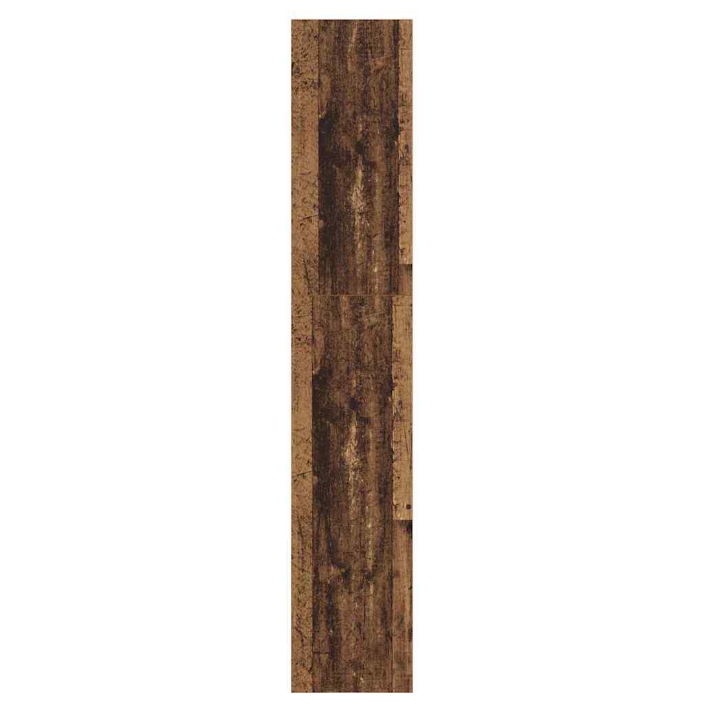 Boekenkast Oud hout 60 x 30 x 166 cm Bewerkt hout