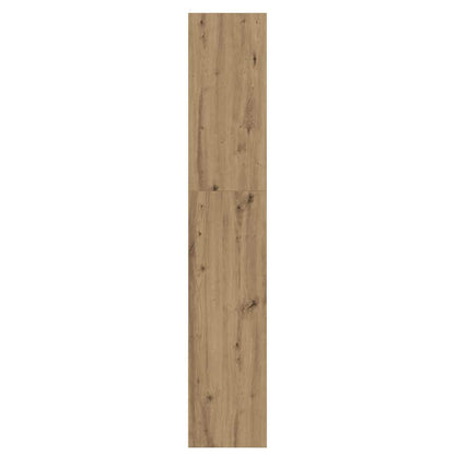 Boekenkast artisanaal eikenkleurig 60 x 30 x 166 cm
