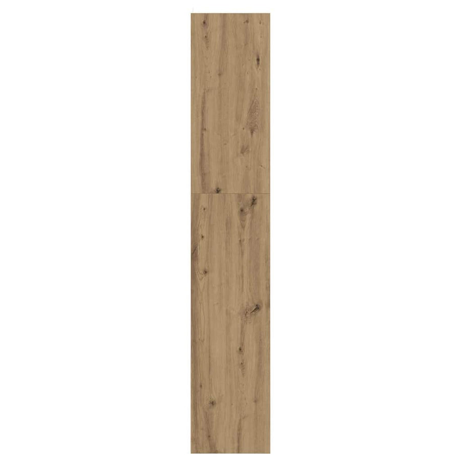 Boekenkast artisanaal eikenkleurig 60 x 30 x 166 cm