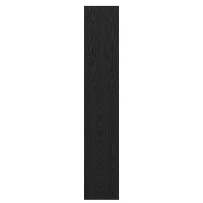 Boekenkast Zwart eiken 60 x 30 x 166 cm Bewerkt hout