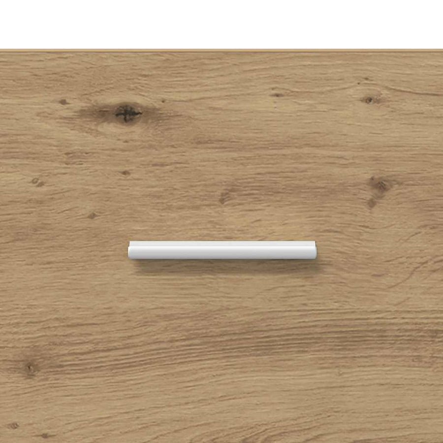 Bedkast 2 pcs artisanaal eikenkleurig 48.5 x 32.5 x 80 cm
