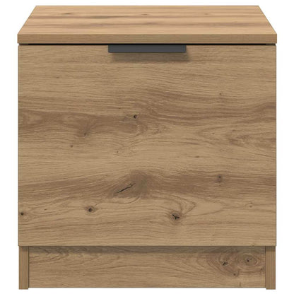Bedkast 2 pcs artisanaal eikenkleurig 40 x 39 x 40 cm