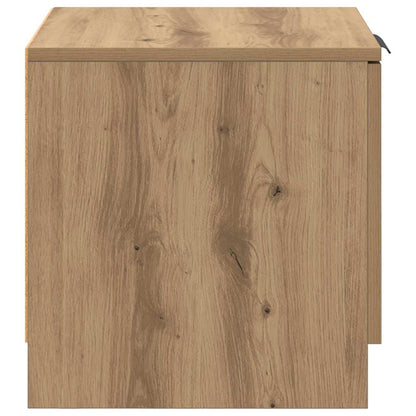 Bedkast 2 pcs artisanaal eikenkleurig 40 x 39 x 40 cm