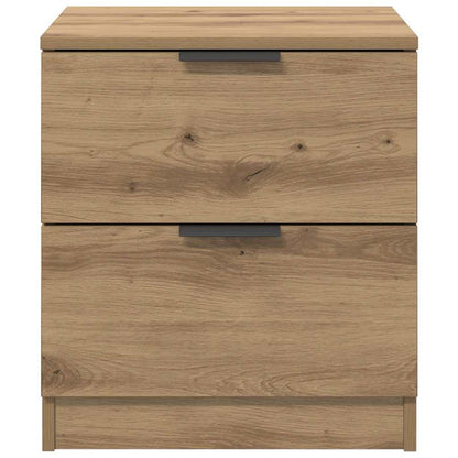 Nachtkastje 2 pcs Artisan Eiken 45 x 39 x 50cm Bewerkt hout