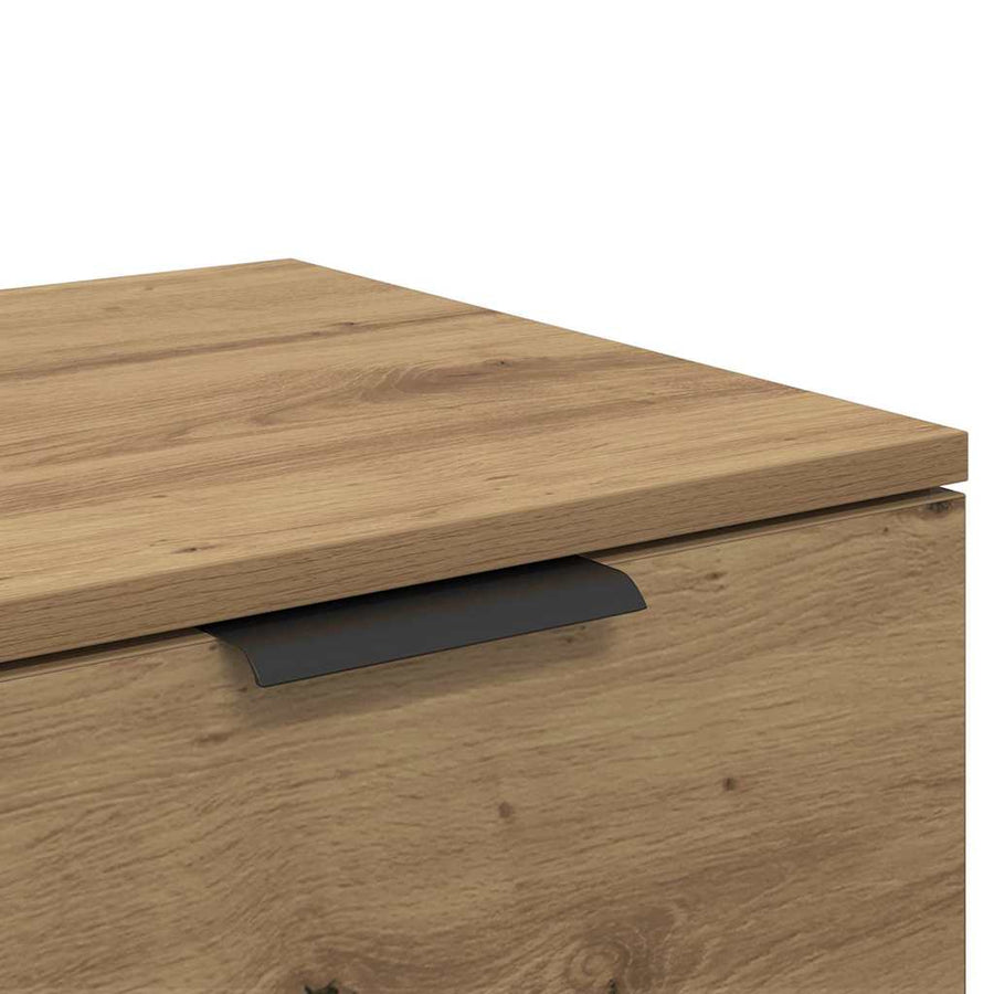 Bed kast 2 pcs Artisan Eiken 40 x 39 x 40cm Bewerkt hout