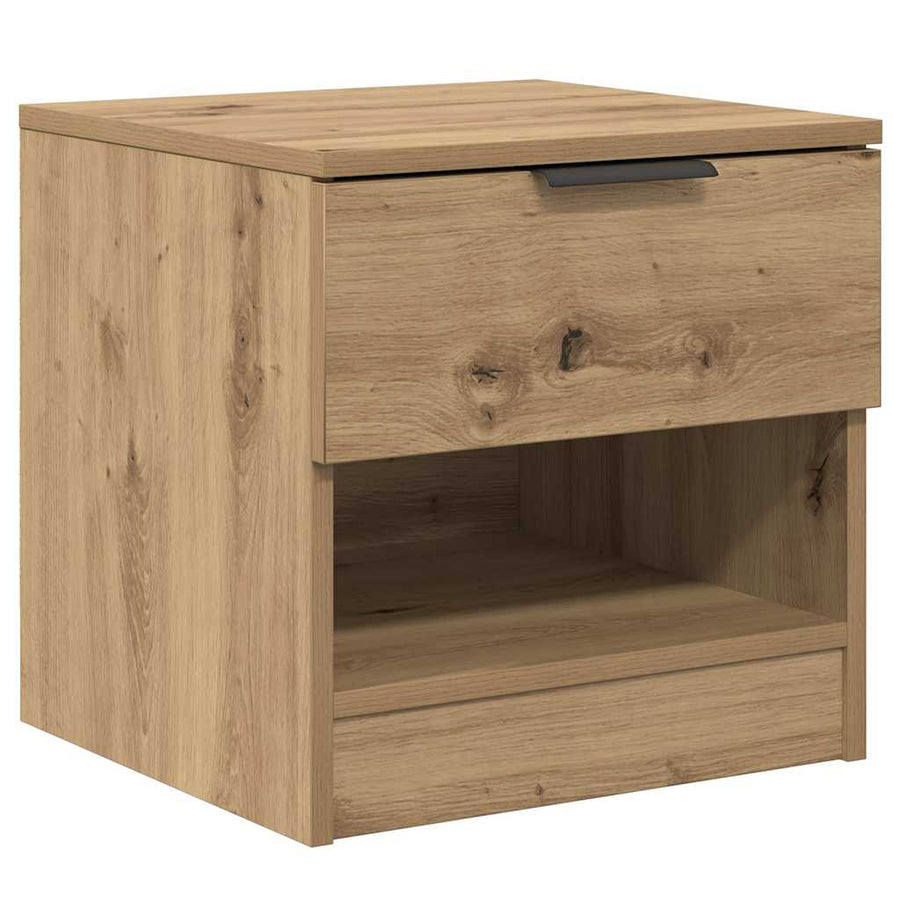 Bed kast 2 pcs Artisan Eiken 40 x 39 x 40cm Bewerkt hout