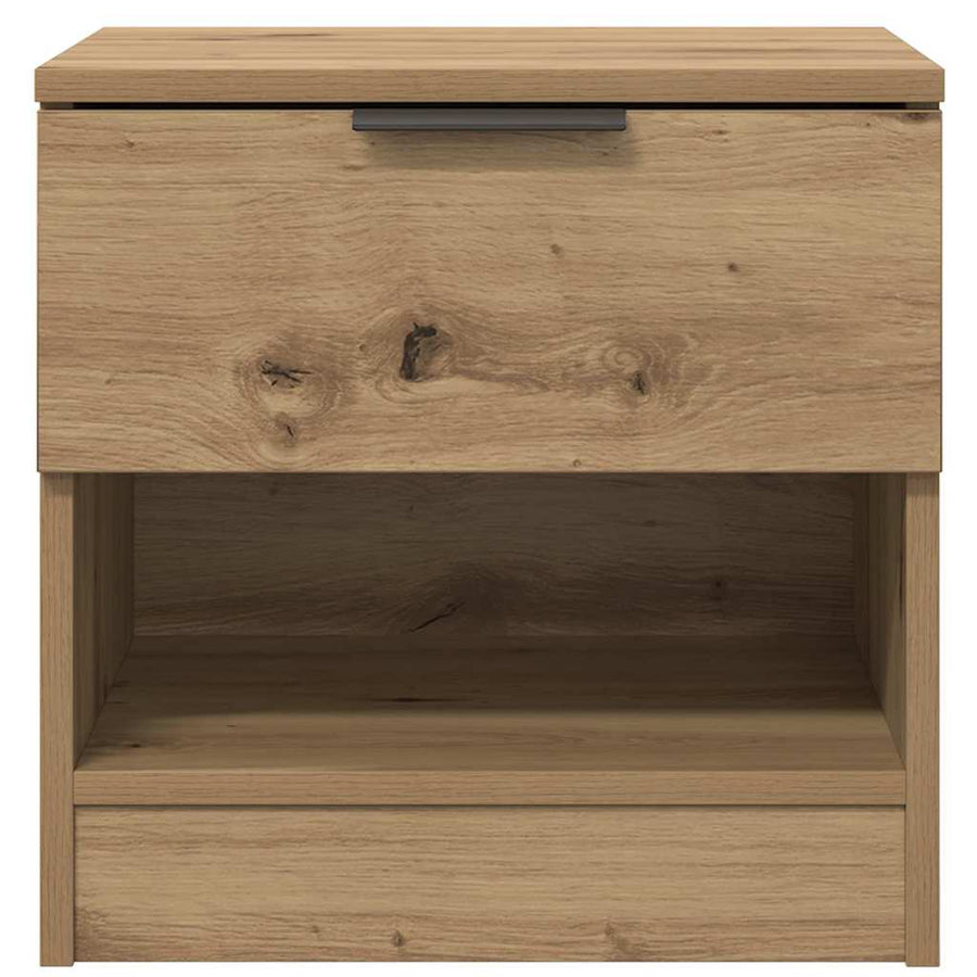 Bed kast 2 pcs Artisan Eiken 40 x 39 x 40cm Bewerkt hout