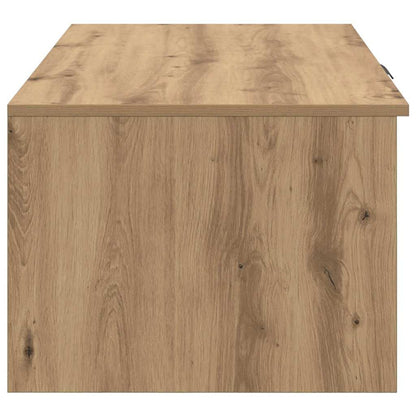 Salontafel artisanaal eikenkleurig 100 x 50 x 36 cm