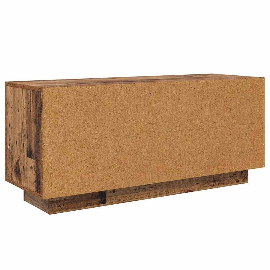 TV-kast Oud Hout 102 x 35 x 45 cm Bewerkt hout