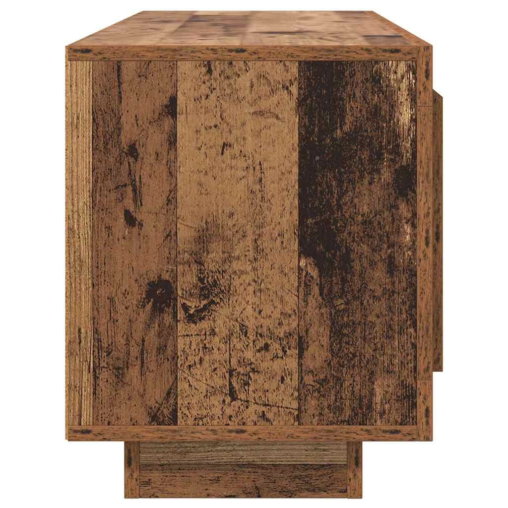 TV-kast Oud Hout 102 x 35 x 45 cm Bewerkt hout