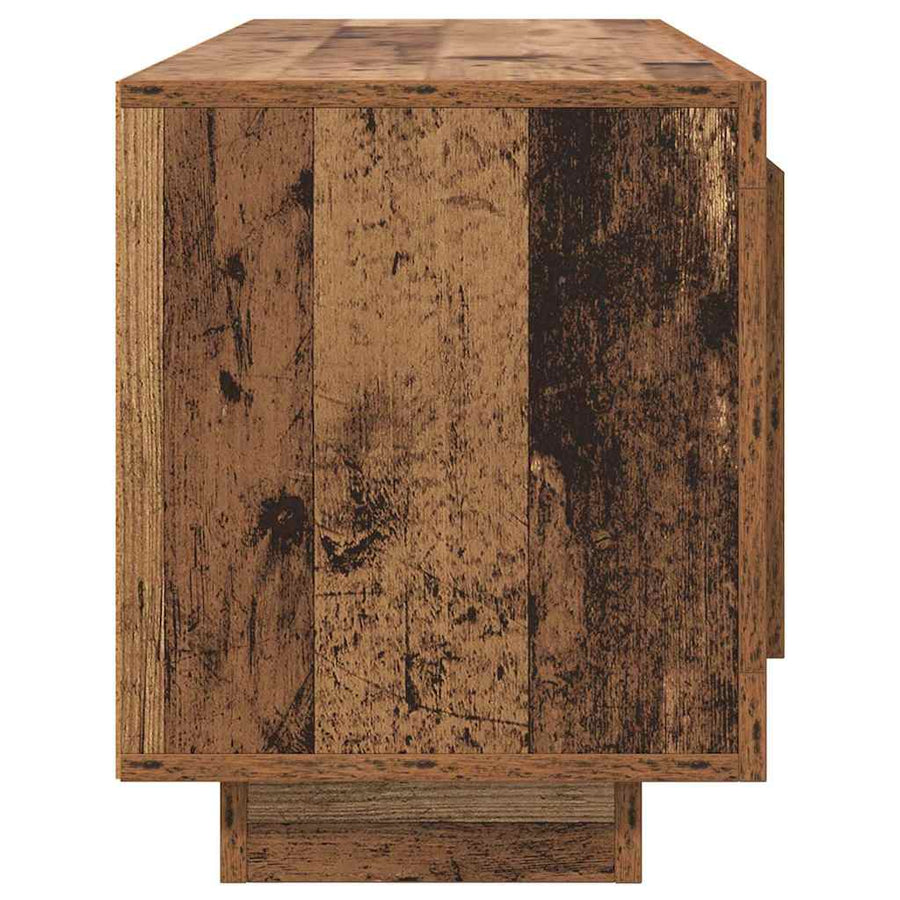TV-kast Oud Hout 102 x 35 x 45 cm Bewerkt hout
