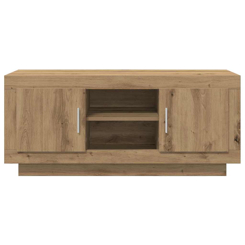 TV-kast Artisan Eiken 102 x 35 x 45 cm Bewerkt hout