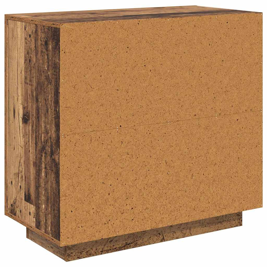 Dressoir Oudhout 80 x 40 x 75 cm Bewerkt hout