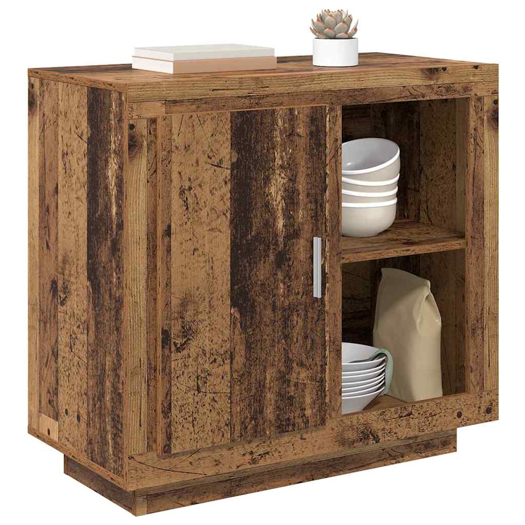 Dressoir Oudhout 80 x 40 x 75 cm Bewerkt hout